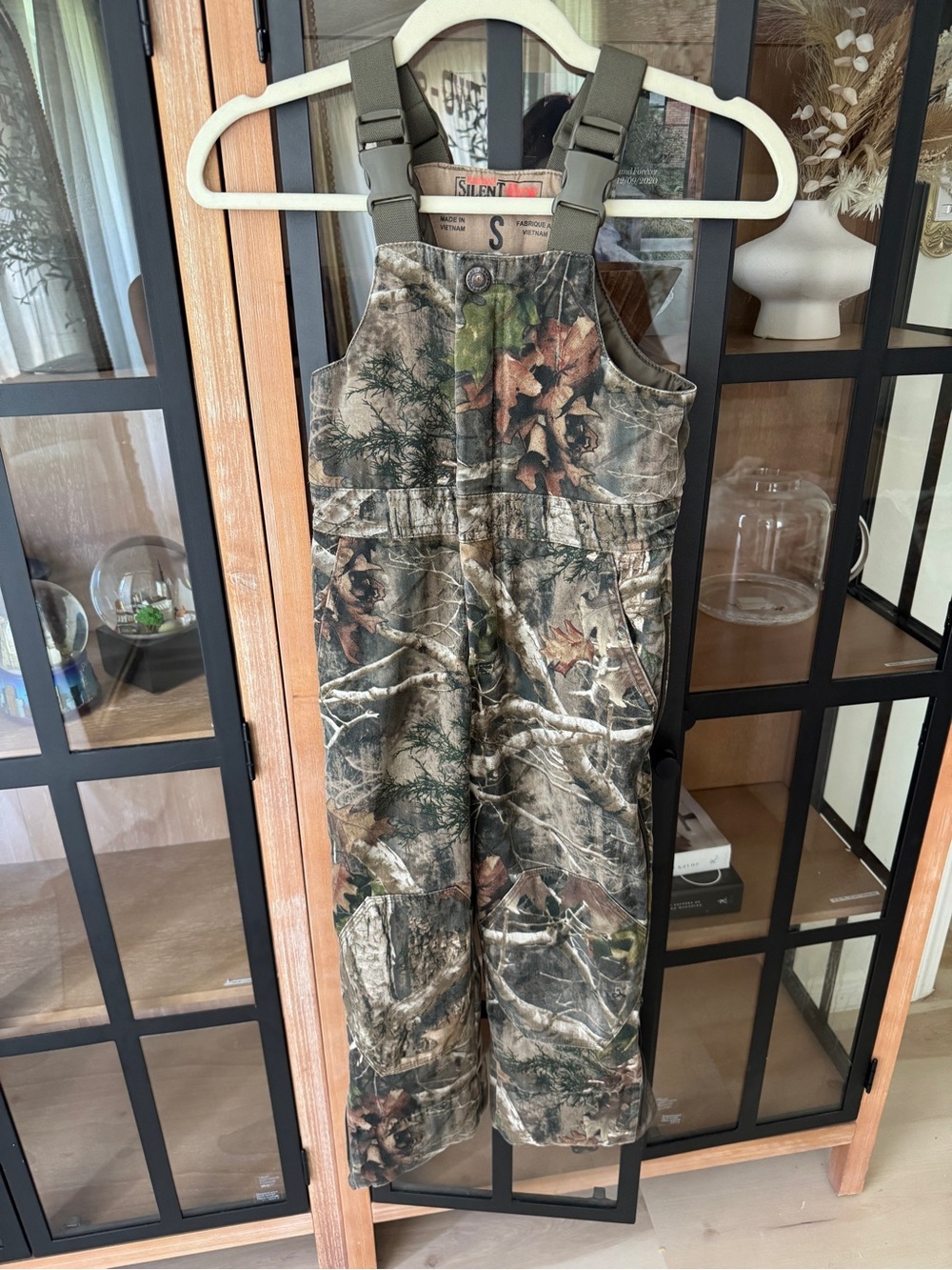 RedHead Silent-hide Elite Bibs truetimber strata camo hunting jumpsuit boys